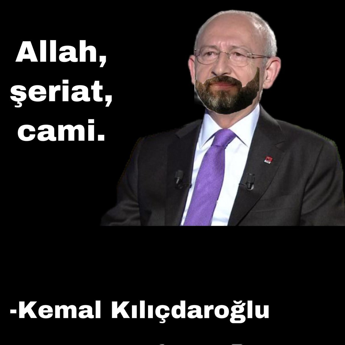 " Allah, şeriat, cami....