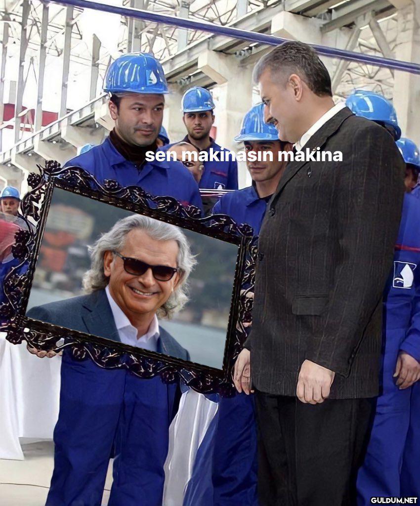 " sen makinasın makina    Kaynak"
