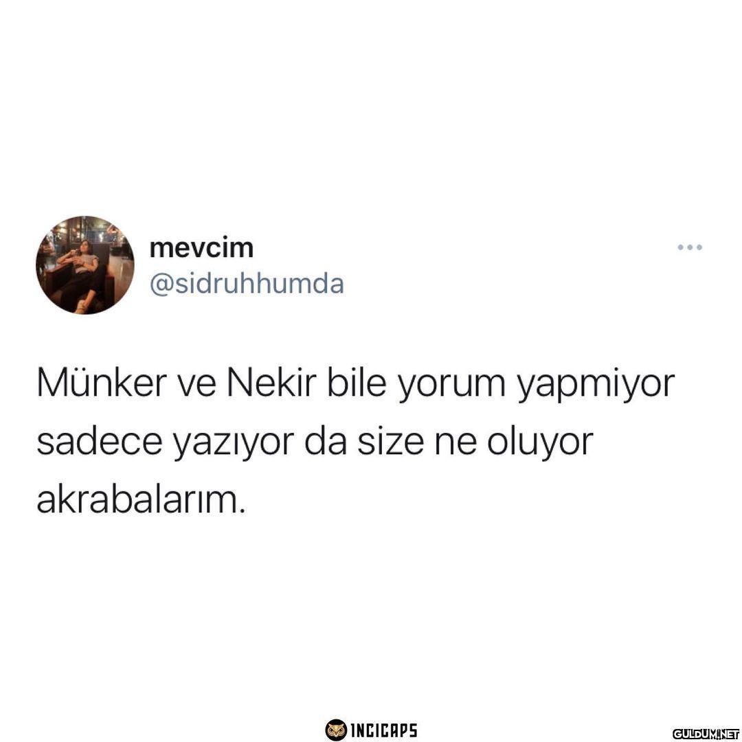 " mevcim ... @sidruhhumda...