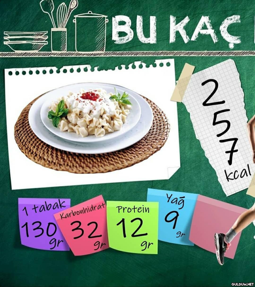 " Bir hamur işi yemeği...