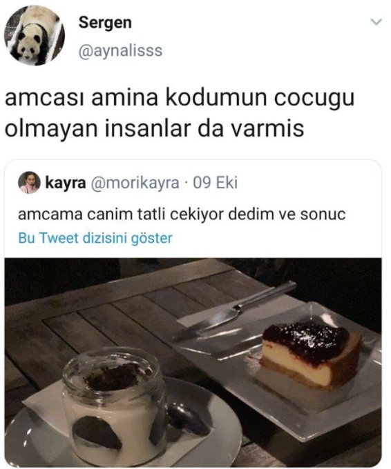 " Sergen @aynalisss amcası...