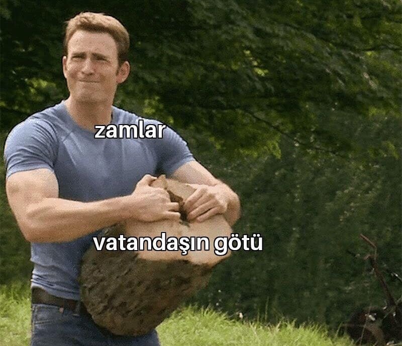 " zamlar vatandaşın götü    Kaynak"