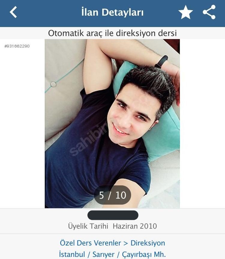 Bir kullanıcı, bir...
