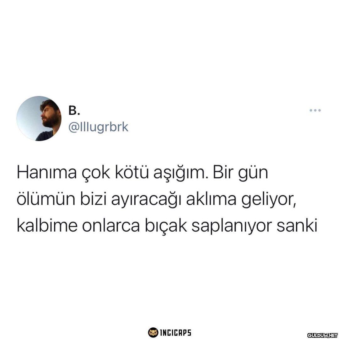 " В. ... @lllugrbrk Hanıma...