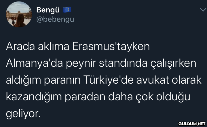 Bengü @bebengu Arada...
