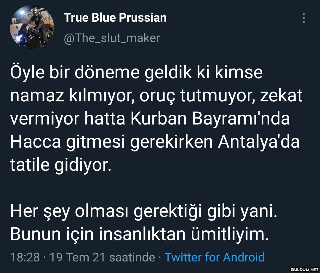 True Blue Prussian...