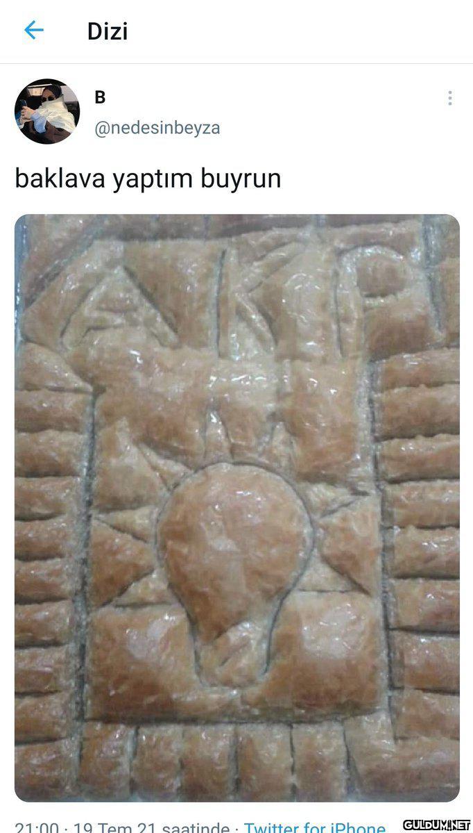 Ben artik tatlı yemeyi...