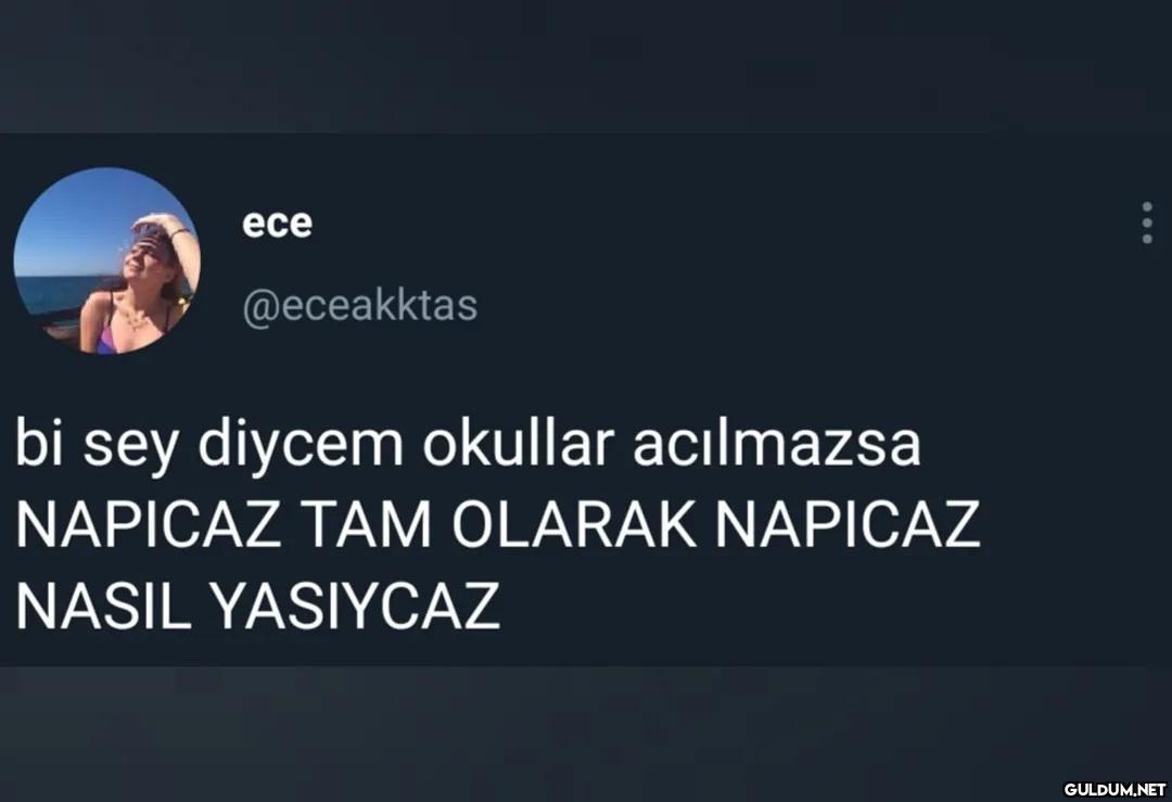 2 haftadır şunu düşünüyorum  Kaynak