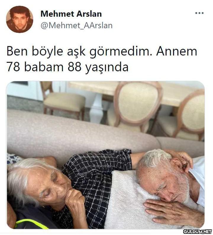 Allah uzun ömürler versin..  Kaynak