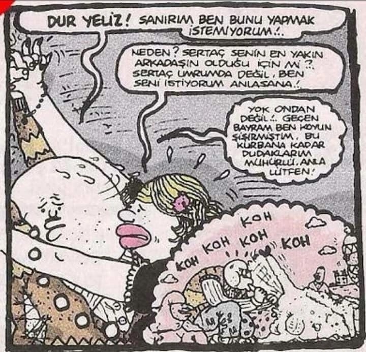 Mühür bozuldu Yeliz.....