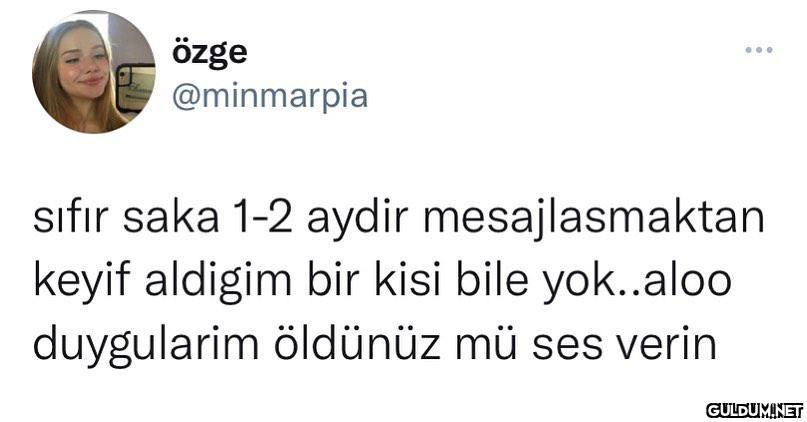 özge @minmarpia sıfır saka...