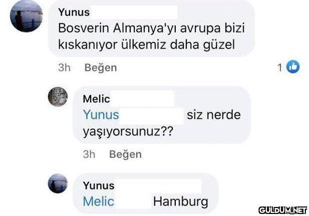 Yunus Bosverin Almanya'yı...