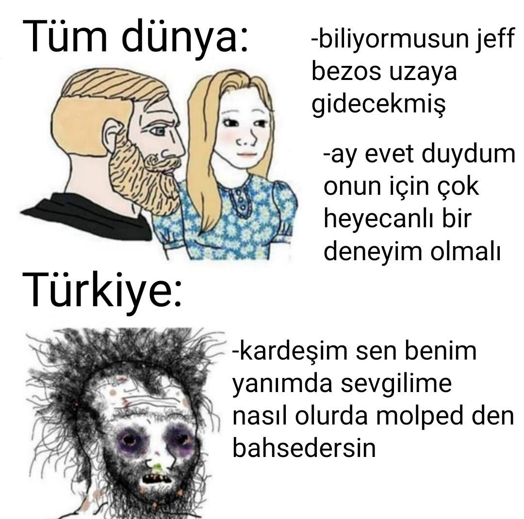 Tüm dünya: -biliyormusun...