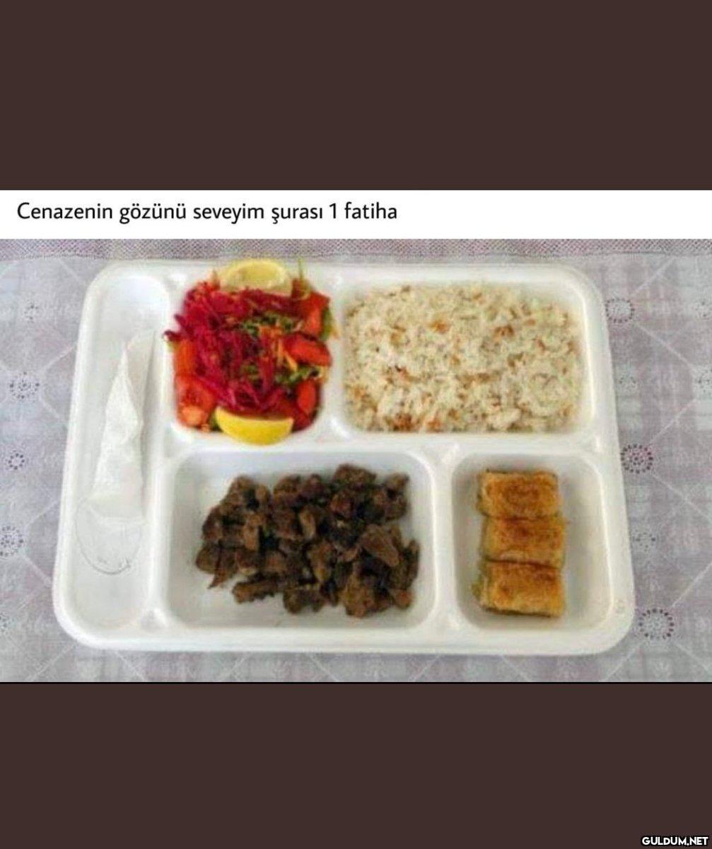 Cenazenin gözünü seveyim...