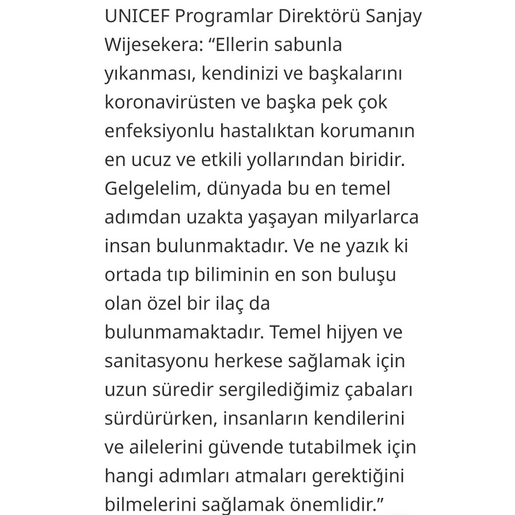 Suya sabuna dokunun,...