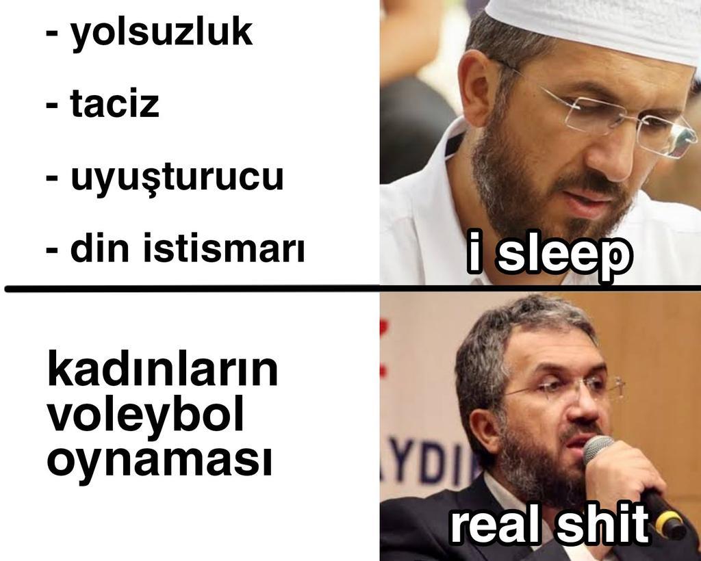- yolsuzluk - taciz = -...