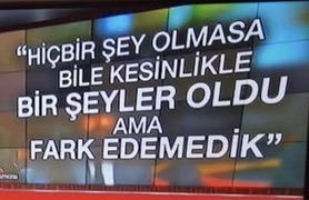 Etrafımda gelişen olaylara...