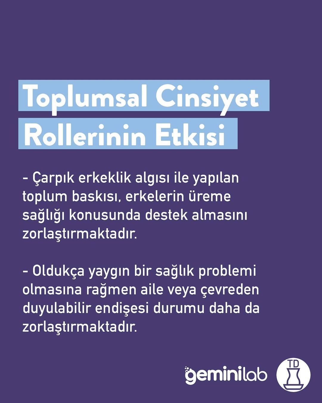 Toplumsal cinsiyet...