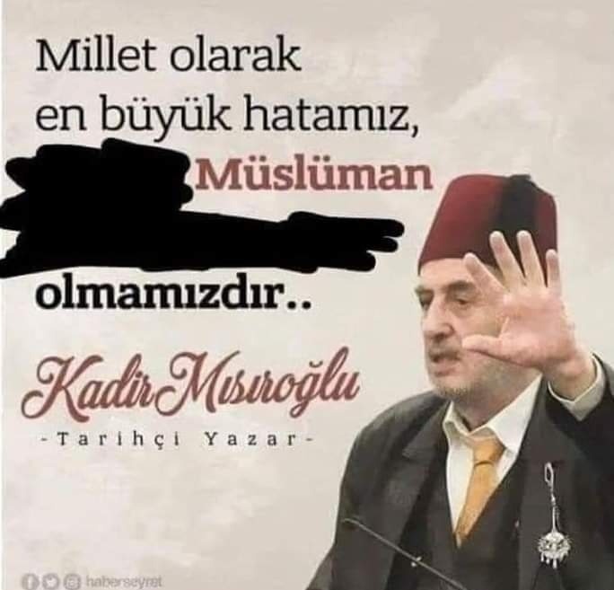 Millet olarak en büyük...