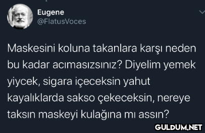 Eugene @FlatusVoces...
