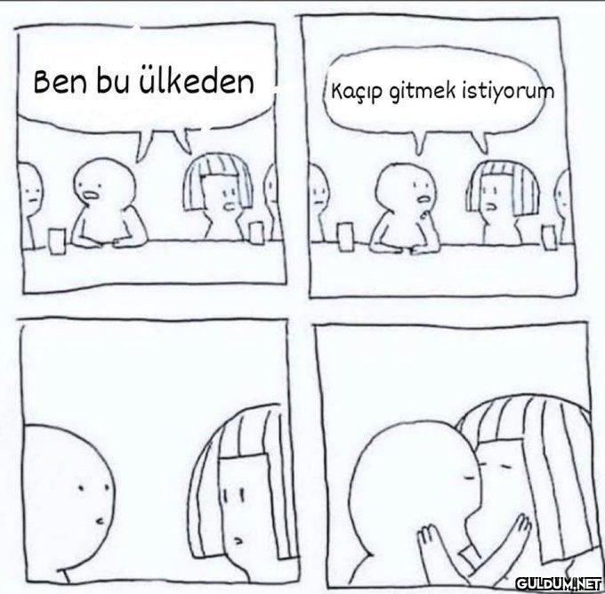 Ben bu ülkeden Kaçıp...