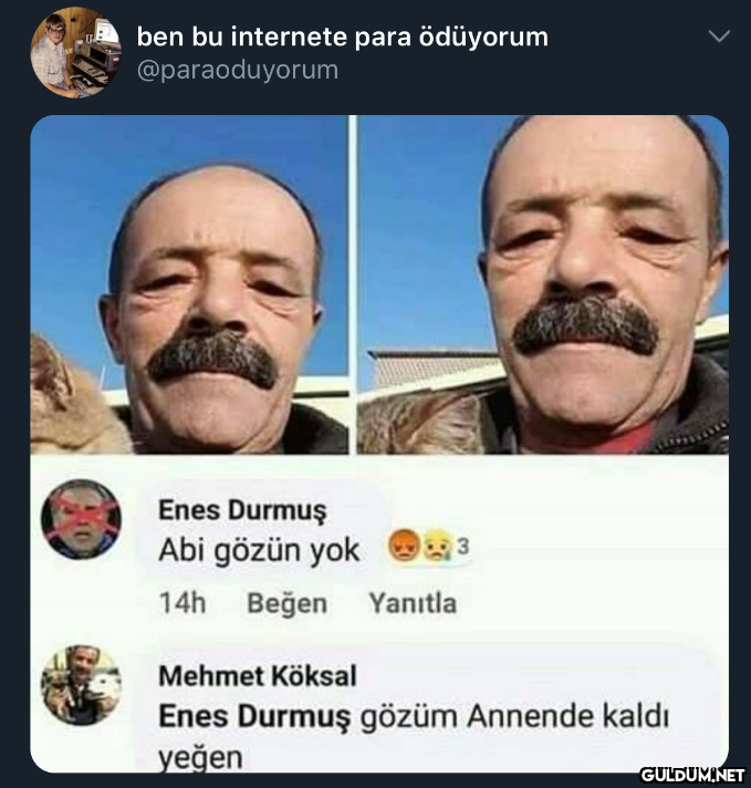 ben bu internete para...