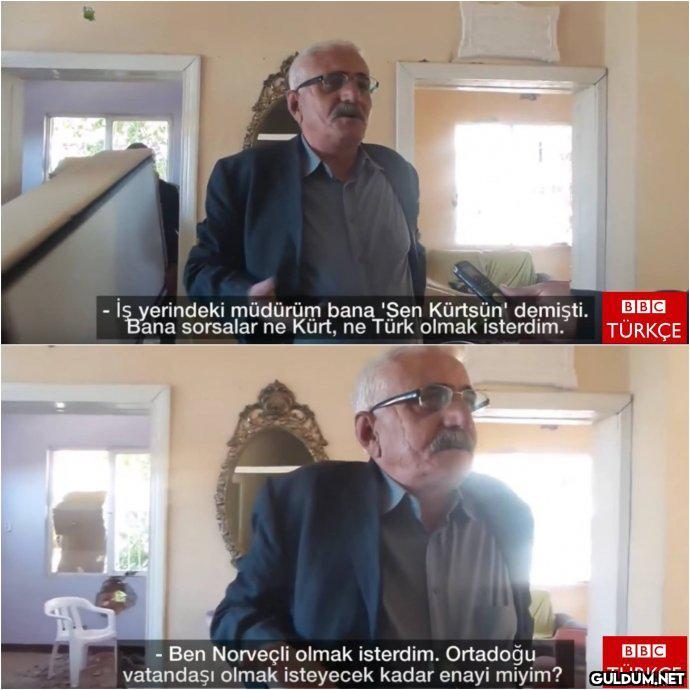 - İş yerindeki müdürüm...