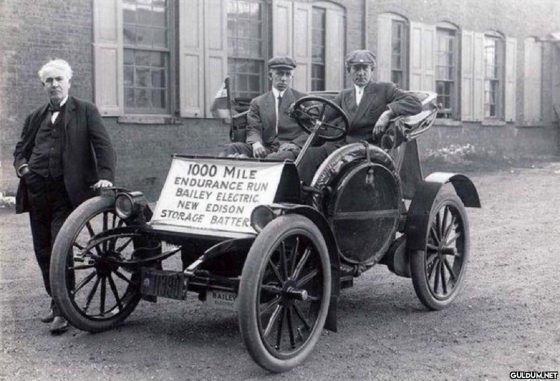 Thomas Edison promoting...