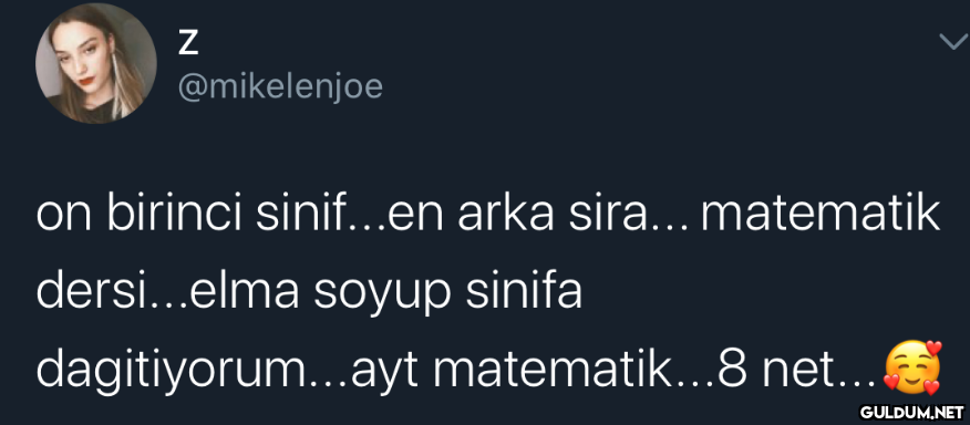 @mikelenjoe on birinci...