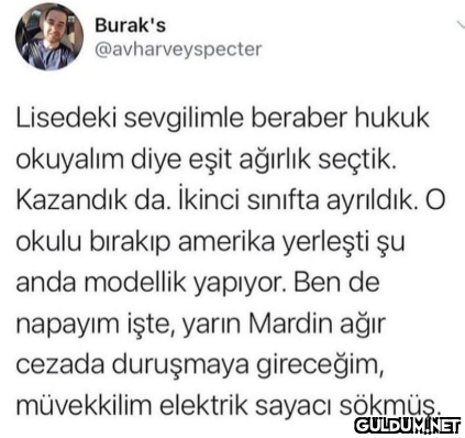 Burak's @avharveyspecter...