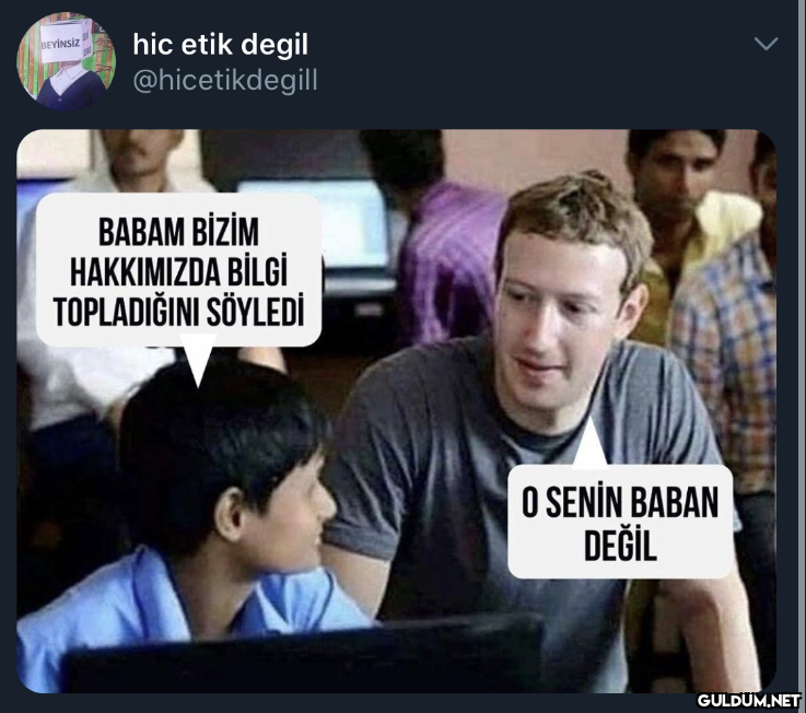 hic etik degil...