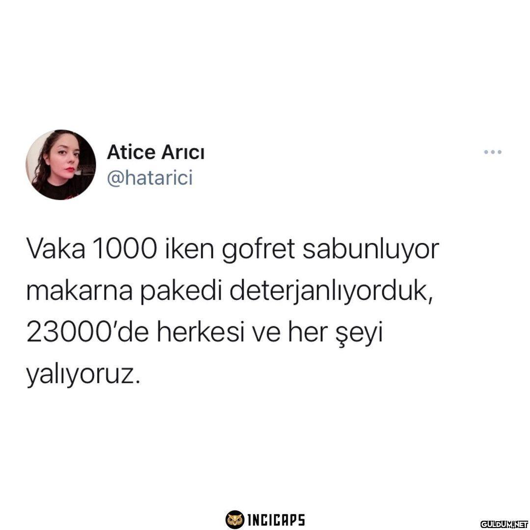 Atice Arıcı @hatarici Vaka...