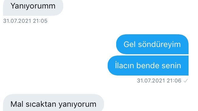 Yanıyorumm 31.07.2021...