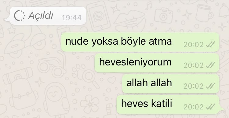 C: Açıldı 19:44 nude yoksa...