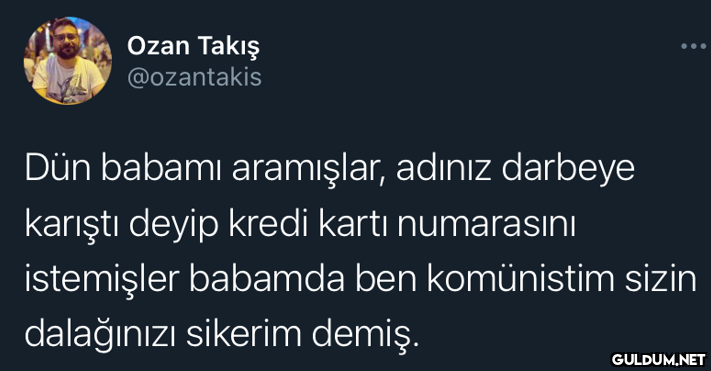 Ozan Takış @ozantakis Dün...