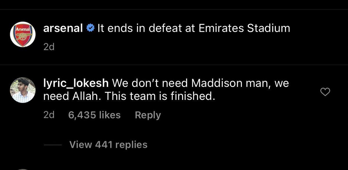 Arsenal arsenal O It ends...