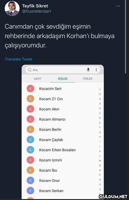 Teyfik Sikret...