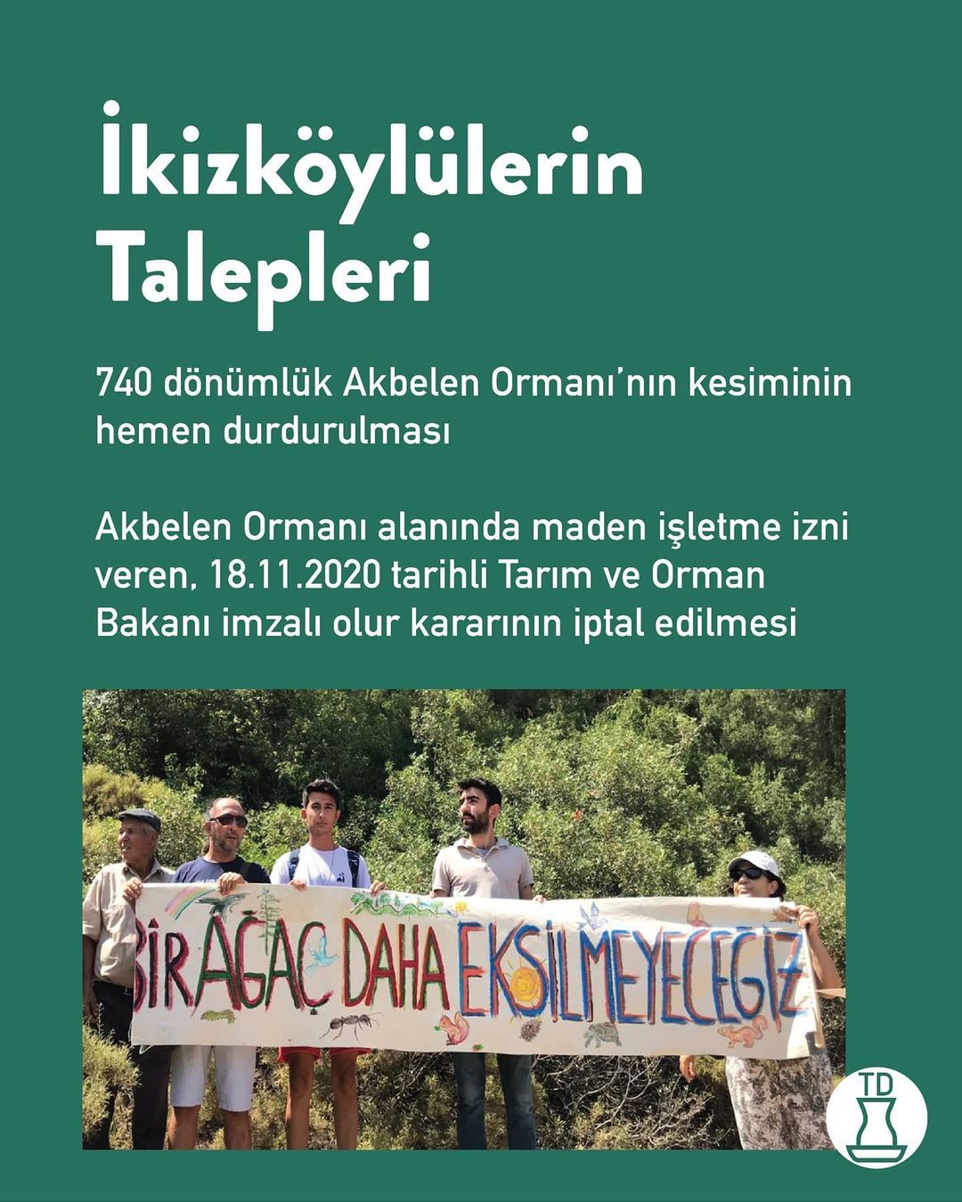 #AkbelenOrmanınıTerketmiyor...
