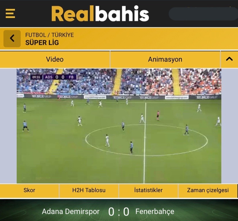 RealBahis’te   Adana Demir...
