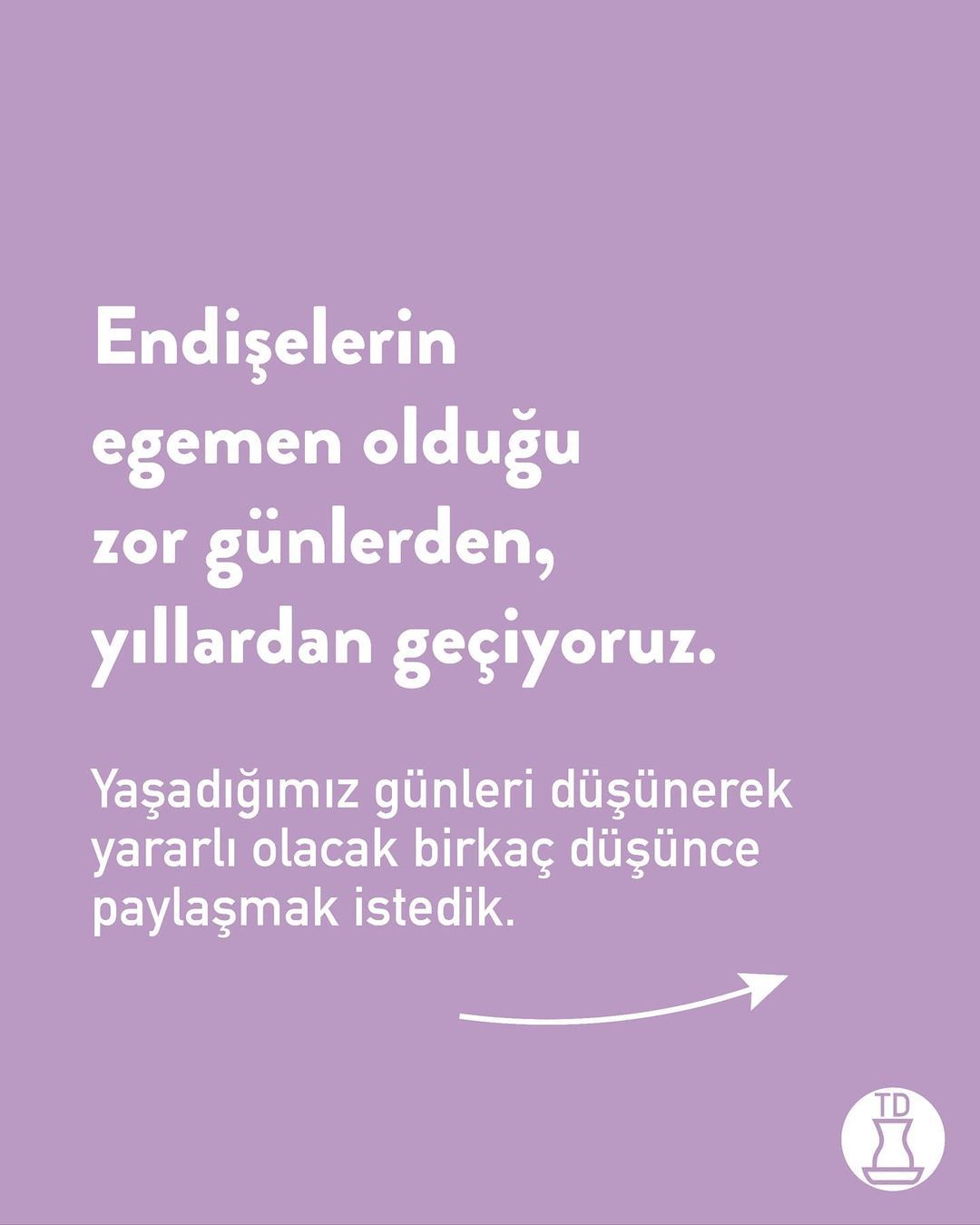 Her günümüz başka bir...