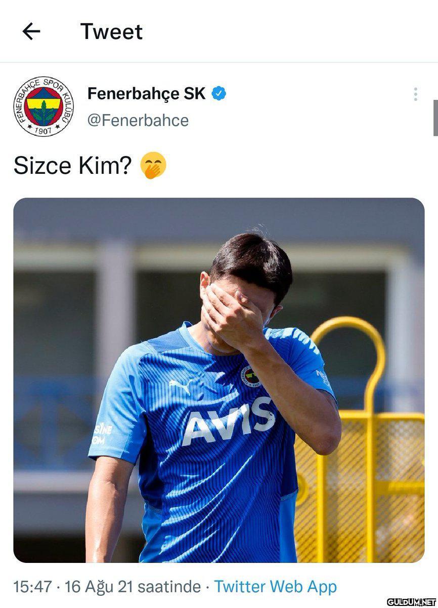 Tweet Fenerbahçe SK...