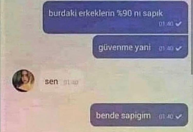 burdaki erkeklerin � ni...