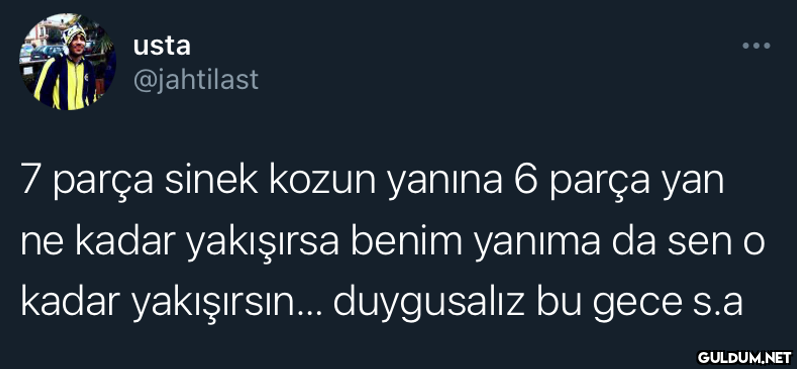 usta @jahtilast 7 parça...