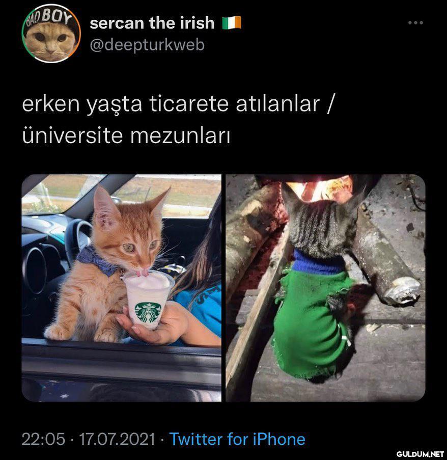 O BOY sercan the irish...