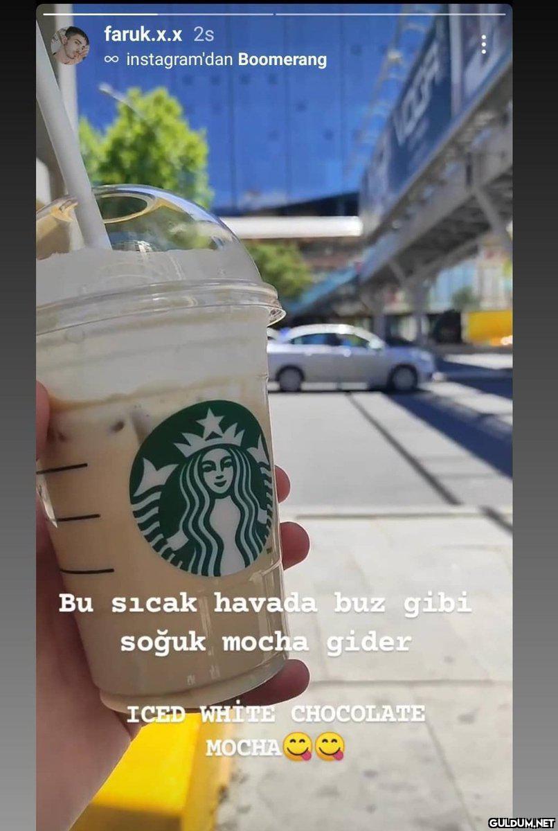 Ben mocha içtiğine inandım...