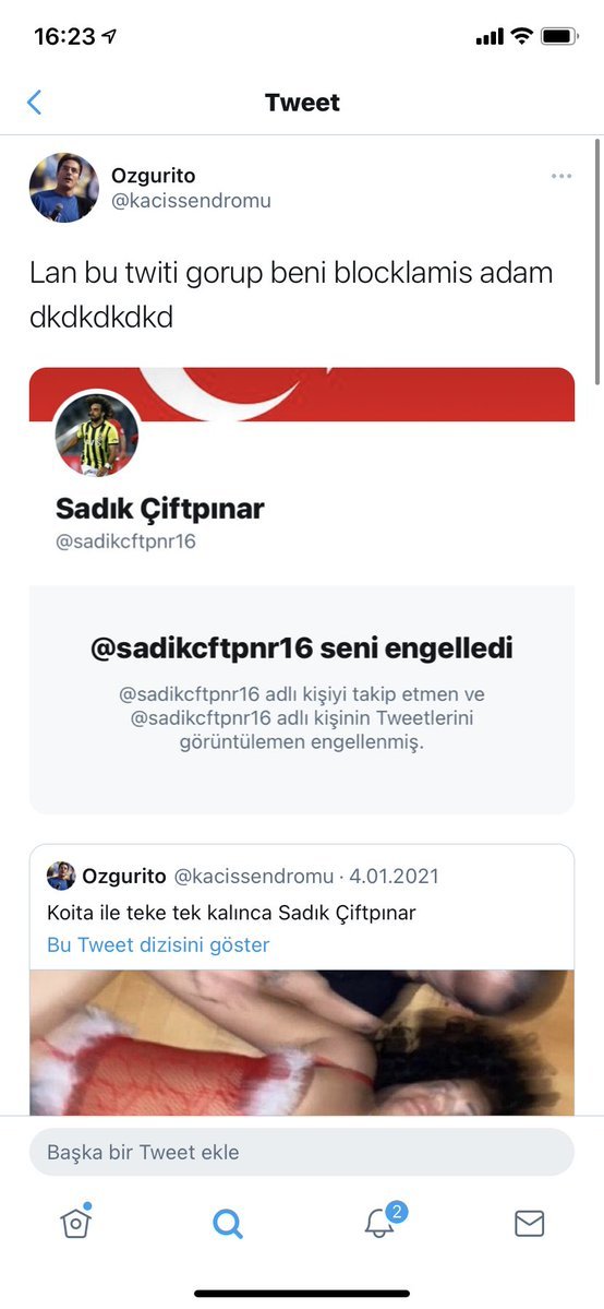 Madem gündem Sadık...