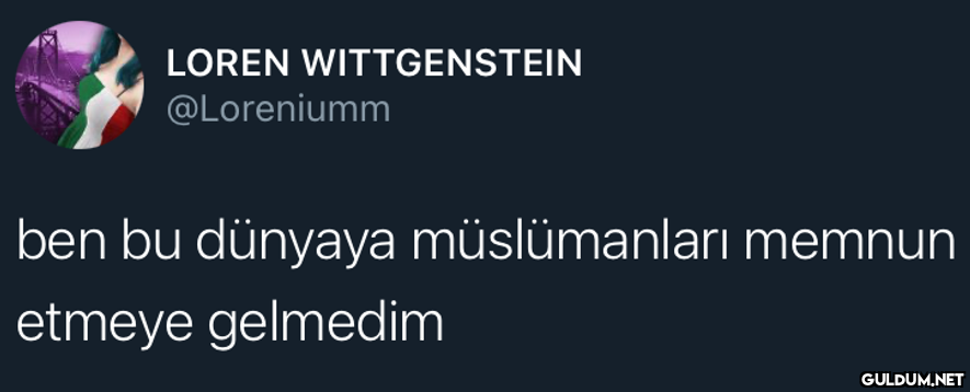 LOREN WITTGENSTEIN...