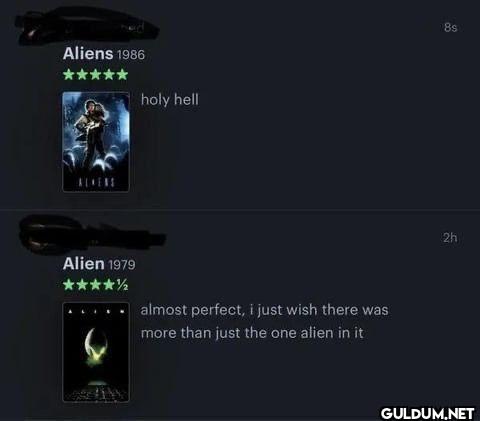 Aliens 1986 holy hell 8s...