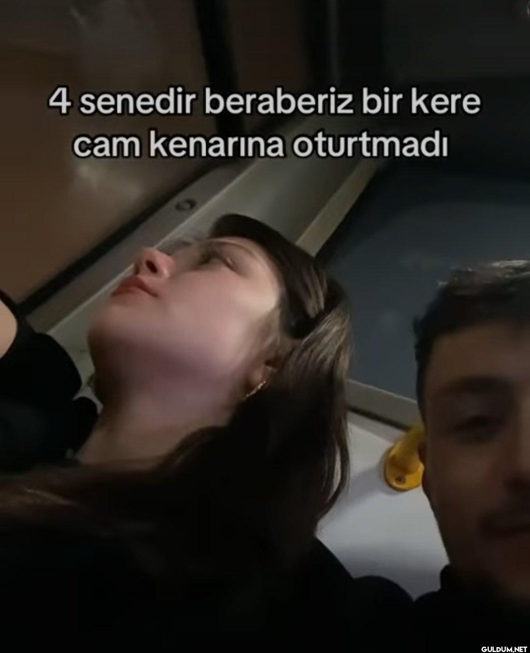 4 senedir beraberiz bir...