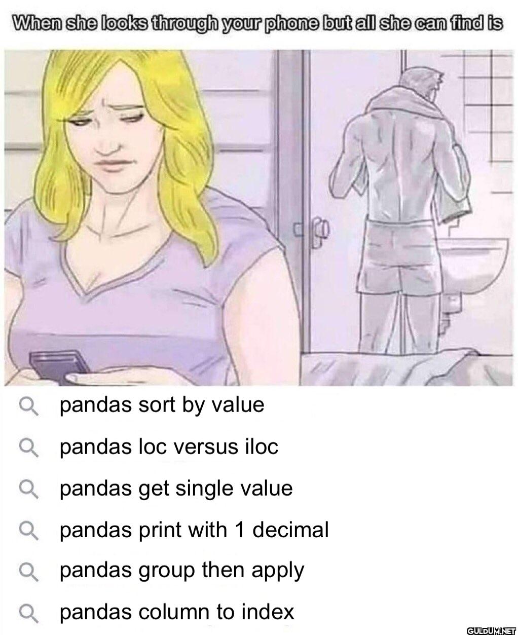 All too real.    When she...